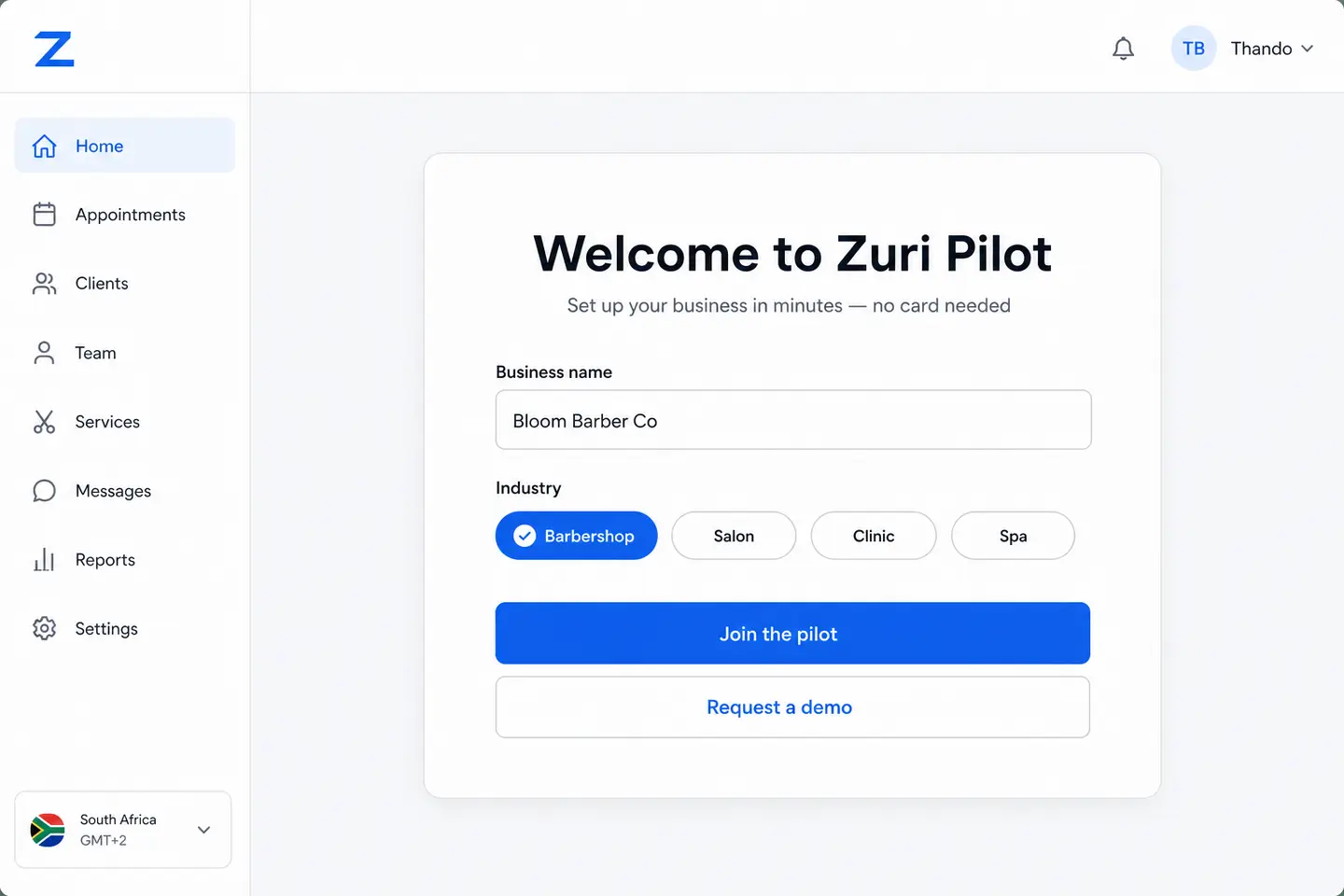 Join the pilot